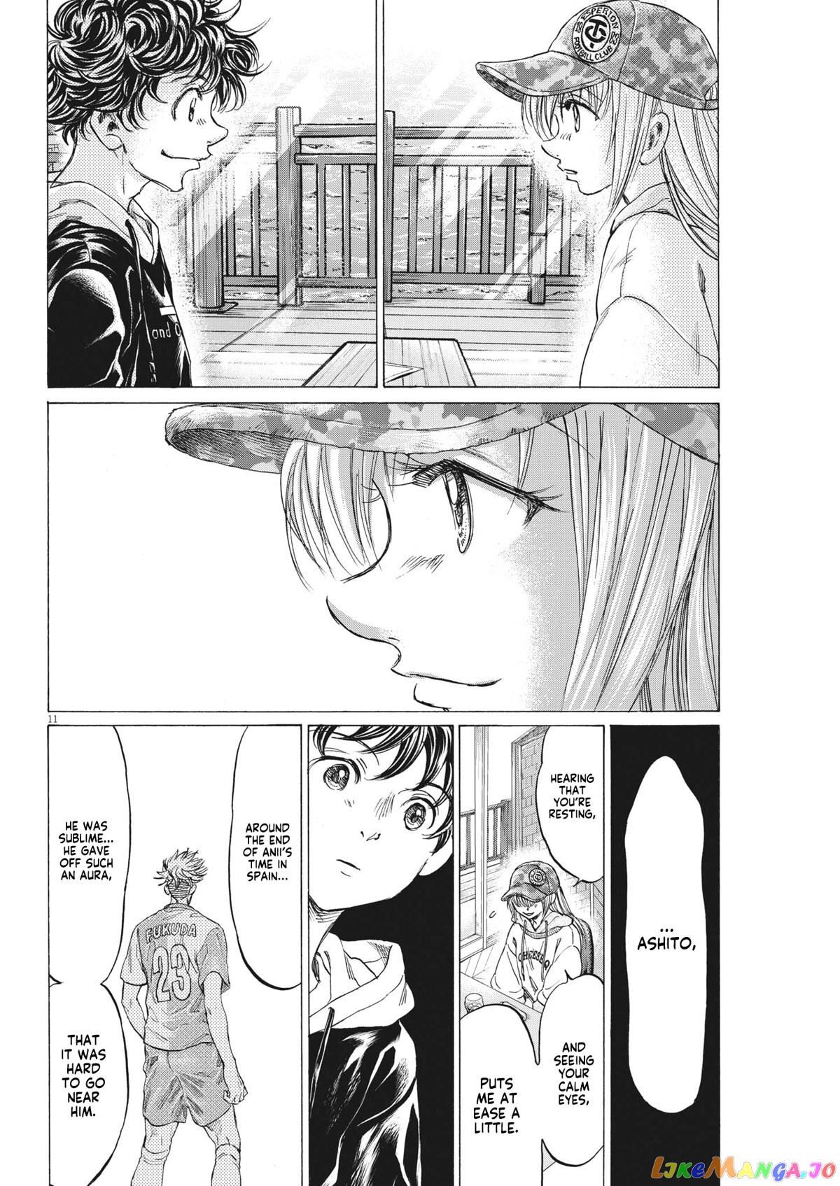 Ao Ashi, Chapter 321 image 13
